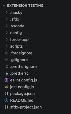 Project files